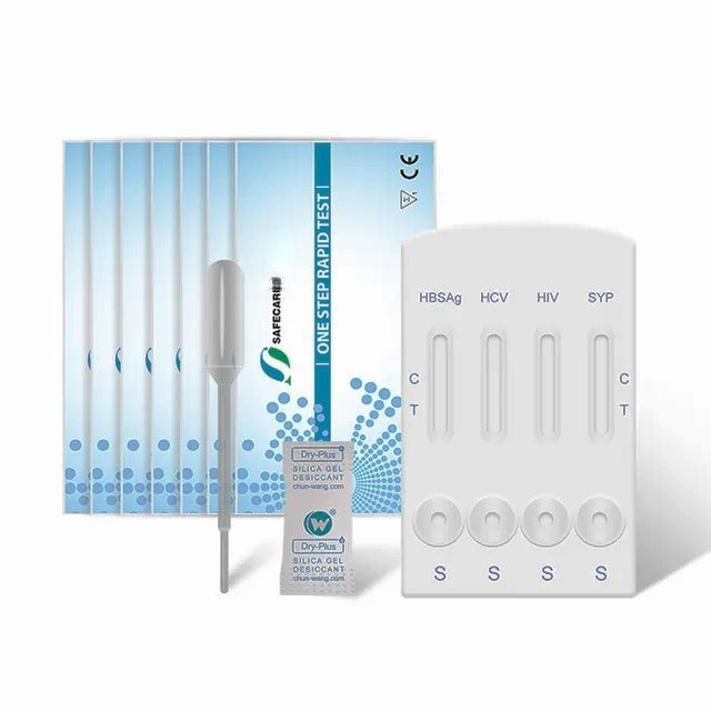 4-Panel STD Rapid Test Cassette